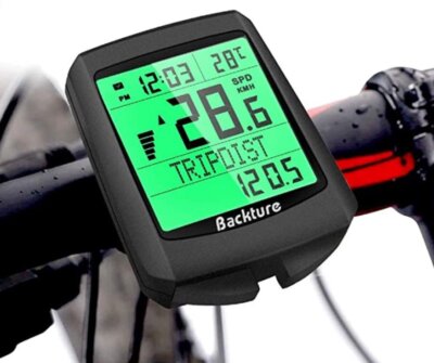 IMPERMEABILE TACHIMETRO BICICLETTA GPS Wireless Road Bike retroilluminazione utile 