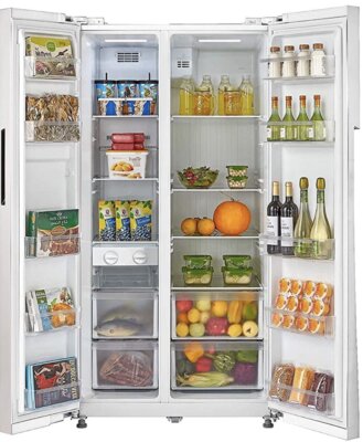 Comfee RCS700WH1 IX - Migliore frigorifero americano side by side per semplicità