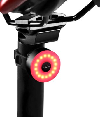 DONPEREGRINO - Migliore luce per bici posteriore con autonomia fino a 90 ore