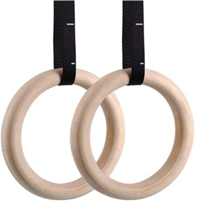 FEMOR - Migliori anelli da ginnastica per legno di betulla