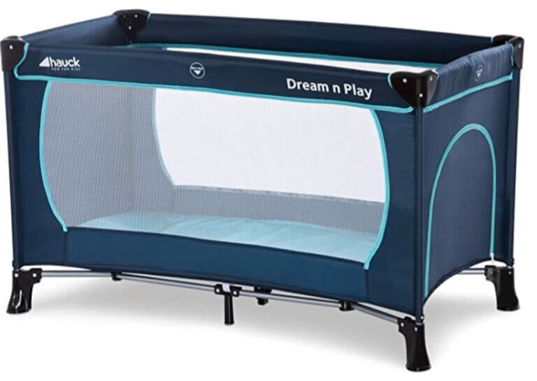 Materassino Da Viaggio Pieghevole Per Lettini Hauck - 120x60 Cm, Con Borsa Di Trasporto - Foto 4