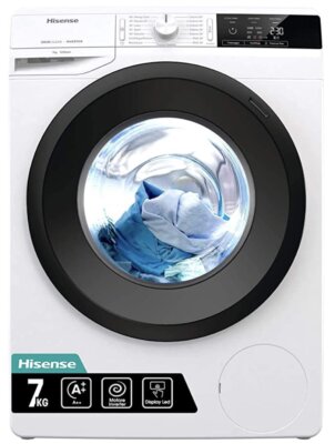 Hisense WFGE7012V - Migliore lavatrice da 7 kg per cestello WavePlus
