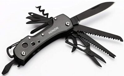 Honzin - Migliore coltellino svizzero per impugnatura ergonomica e antiscivolo