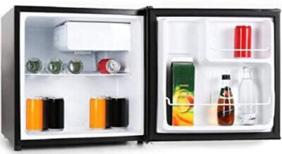 Melchioni ARTIC47LT - Migliore frigorifero piccolo per forma a cubo di colore nero