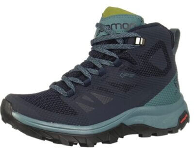 OUTline MID GTX da Donna - Migliori scarpe da trekking Salomon per sottopiede sagomato in schiuma EVA