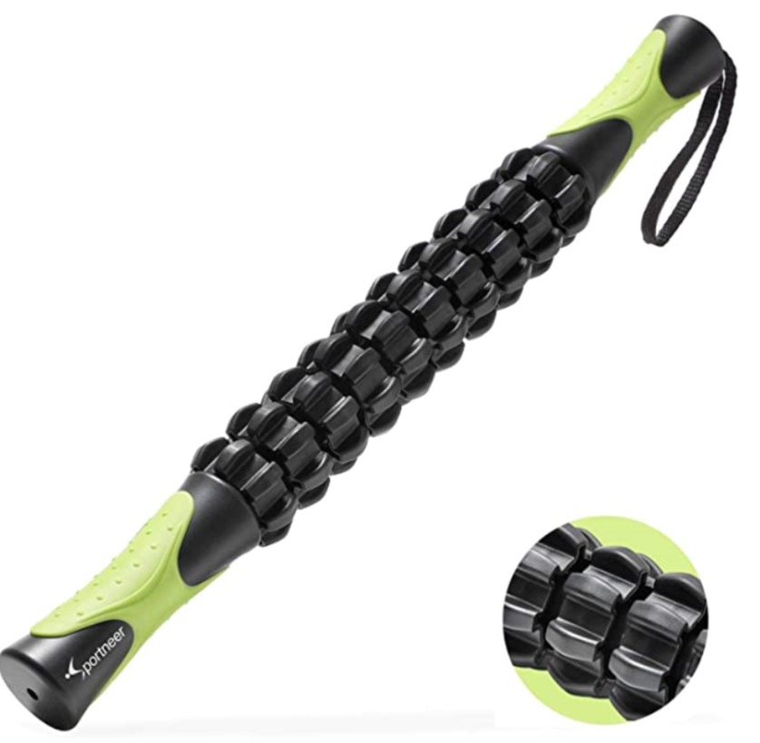 Set Foam Roller 5 In 1 HBselect - Con Rullo, Bastone, Palline Per Massaggio Muscolare - Foto 7